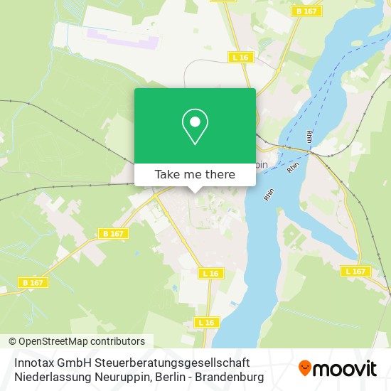 Innotax GmbH Steuerberatungsgesellschaft Niederlassung Neuruppin map