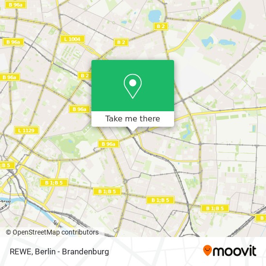 REWE map