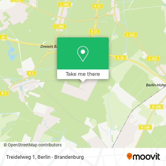 Treidelweg 1 map