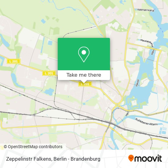 Zeppelinstr Falkens map