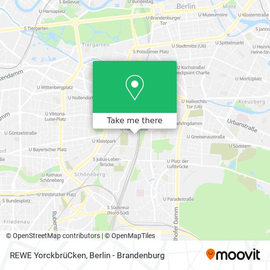 REWE YorckbrüCken map