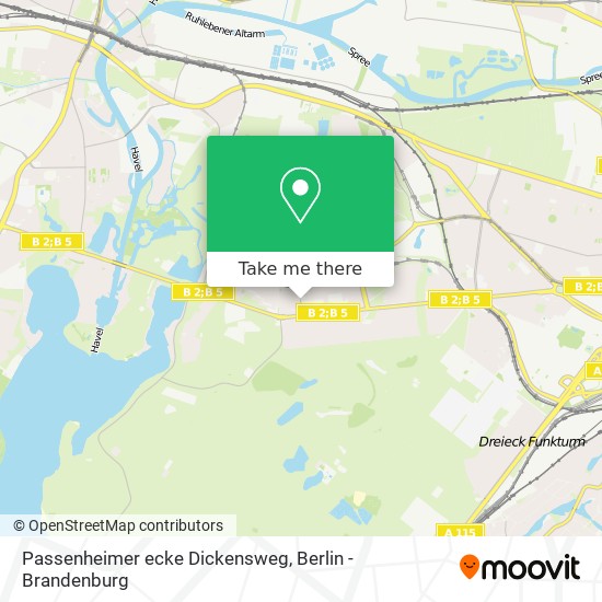 Карта Passenheimer ecke Dickensweg