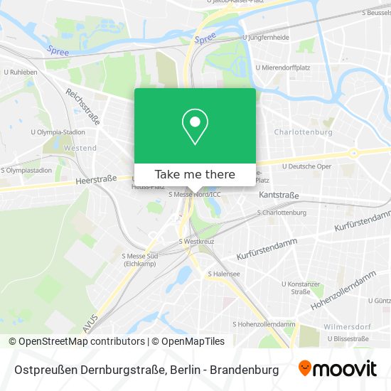 Ostpreußen Dernburgstraße map