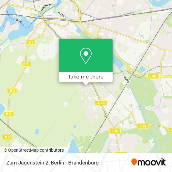 Карта Zum Jagenstein 2
