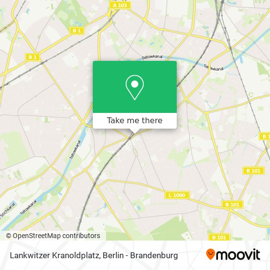 Lankwitzer Kranoldplatz map