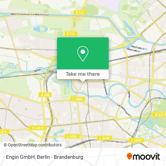 Engin GmbH map