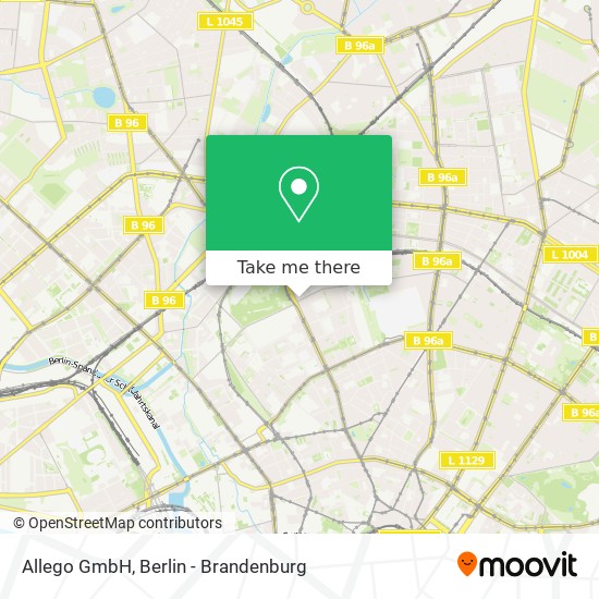 Allego GmbH map