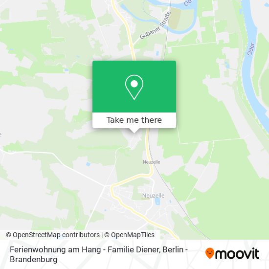 Ferienwohnung am Hang - Familie Diener map