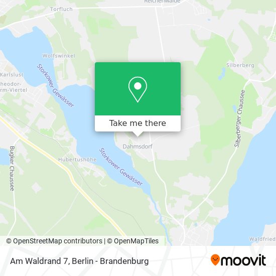 Am Waldrand 7 map