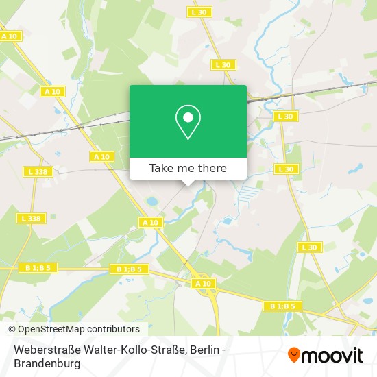 Weberstraße Walter-Kollo-Straße map