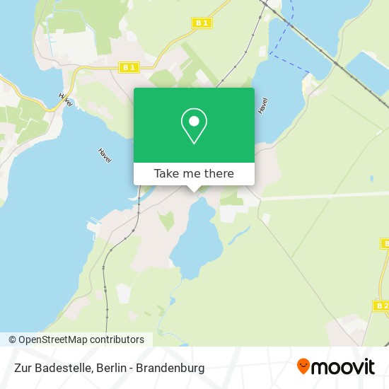 Карта Zur Badestelle