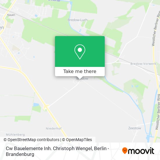 Cw Bauelemente Inh. Christoph Wengel map