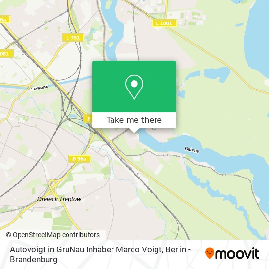 Autovoigt in GrüNau Inhaber Marco Voigt map