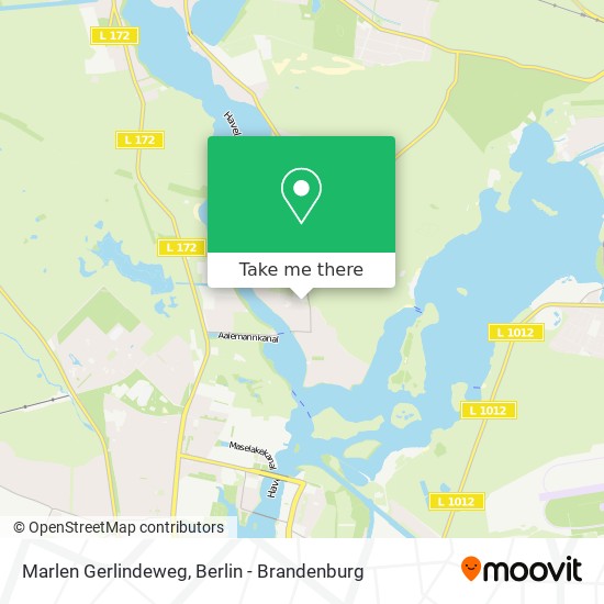 Marlen Gerlindeweg map