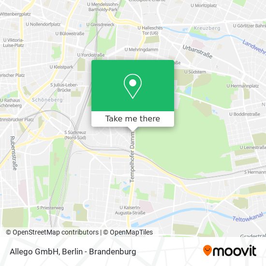 Allego GmbH map