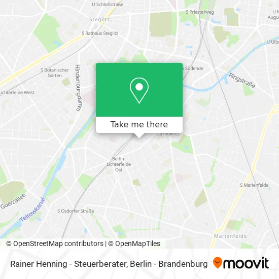 Карта Rainer Henning - Steuerberater