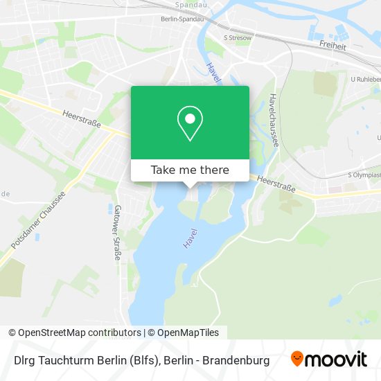 Карта Dlrg Tauchturm Berlin (Blfs)