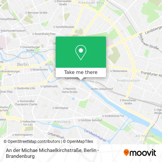 Карта An der Michae Michaelkirchstraße