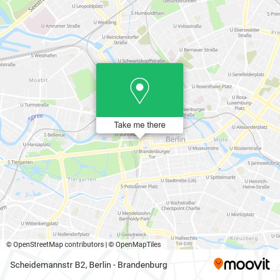 Scheidemannstr B2 map
