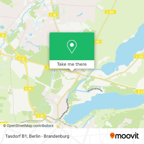 Tasdorf B1 map