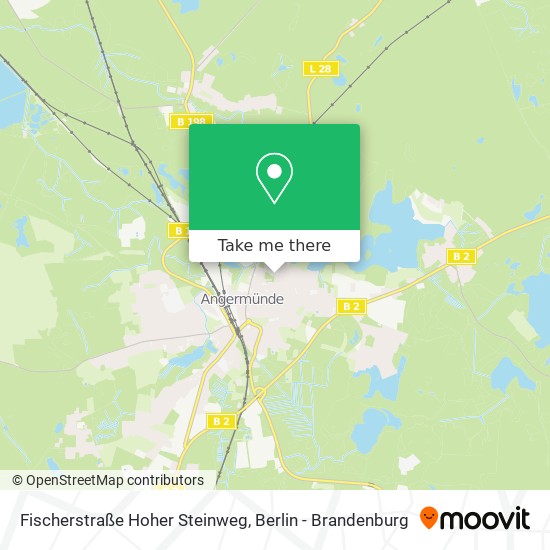 Карта Fischerstraße Hoher Steinweg