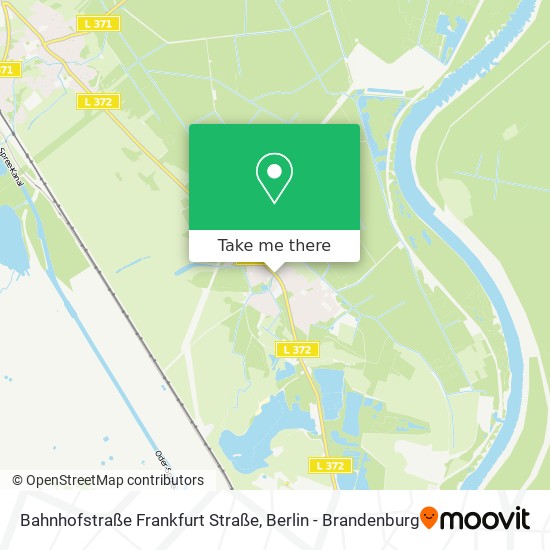 Карта Bahnhofstraße Frankfurt Straße