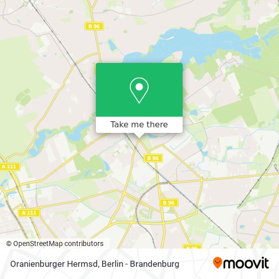 Oranienburger Hermsd map