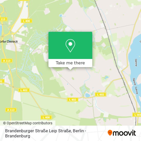 Brandenburger Straße Leip Straße map