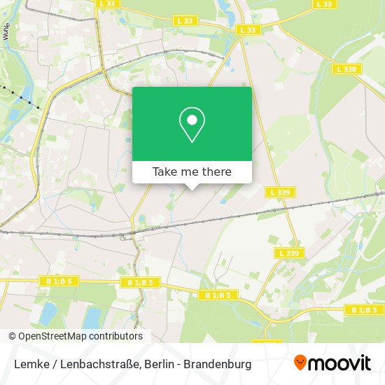 Карта Lemke / Lenbachstraße