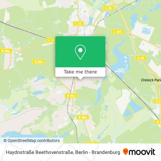 Haydnstraße Beethovenstraße map