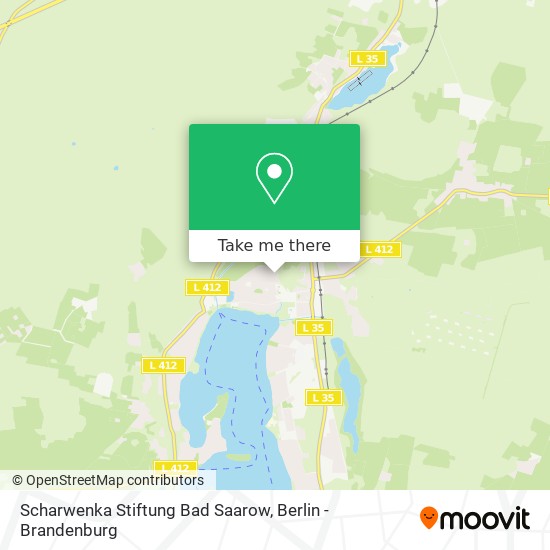 Карта Scharwenka Stiftung Bad Saarow
