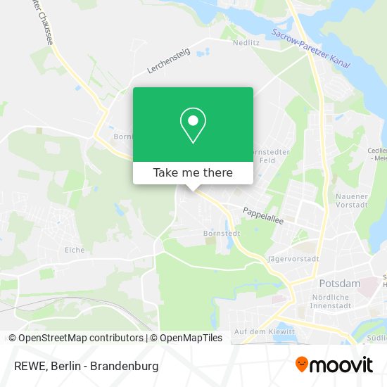 REWE map