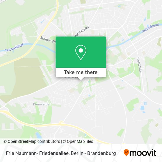 Карта Frie Naumann- Friedensallee