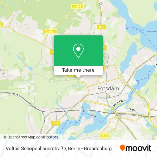 Voltair Schopenhauerstraße map