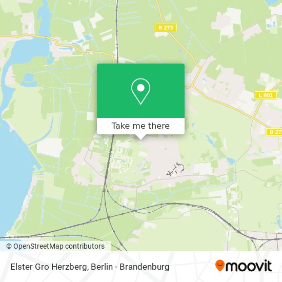 Elster Gro Herzberg map