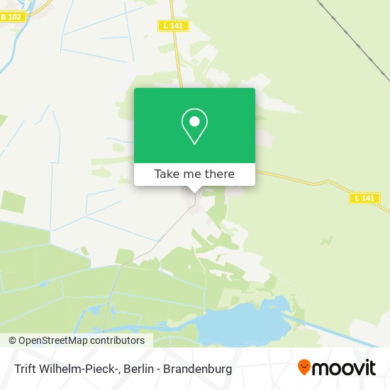 Trift Wilhelm-Pieck- map