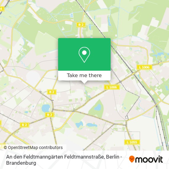 An den Feldtmanngärten Feldtmannstraße map