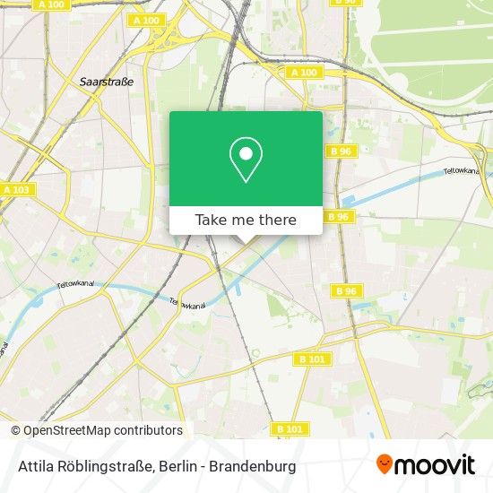 Карта Attila Röblingstraße