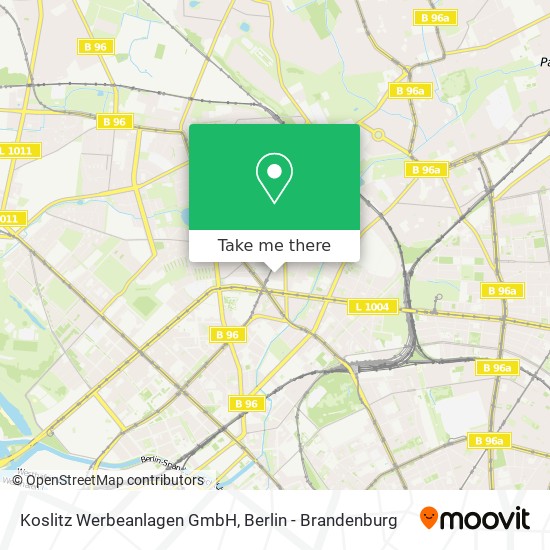 Koslitz Werbeanlagen GmbH map