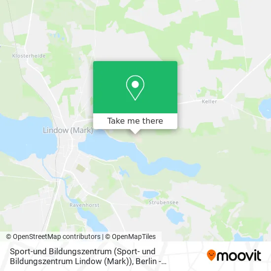 Карта Sport-und Bildungszentrum (Sport- und Bildungszentrum Lindow (Mark))
