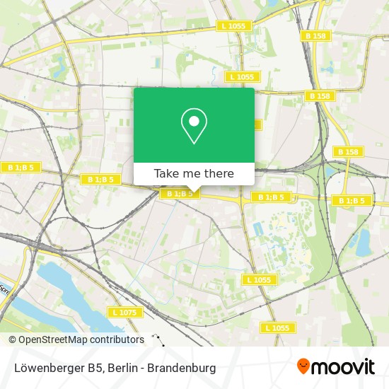 Löwenberger B5 map