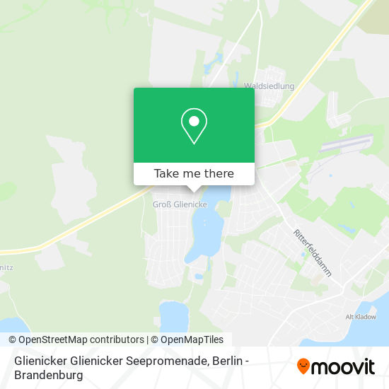 Glienicker Glienicker Seepromenade map