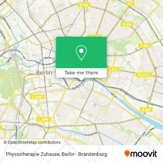 Physiotherapie Zuhause map