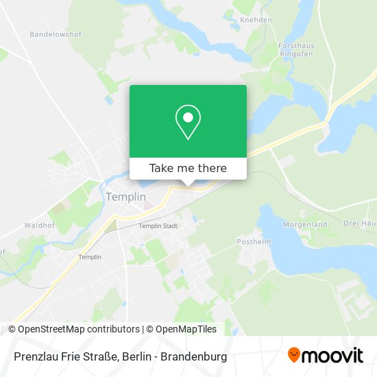 Prenzlau Frie Straße map