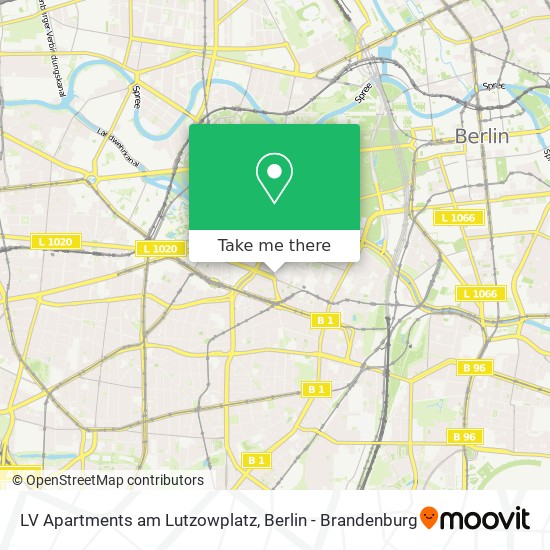 LV Apartments am Lutzowplatz map