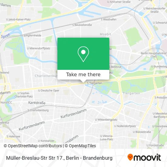 Müller-Breslau-Str Str 17. map