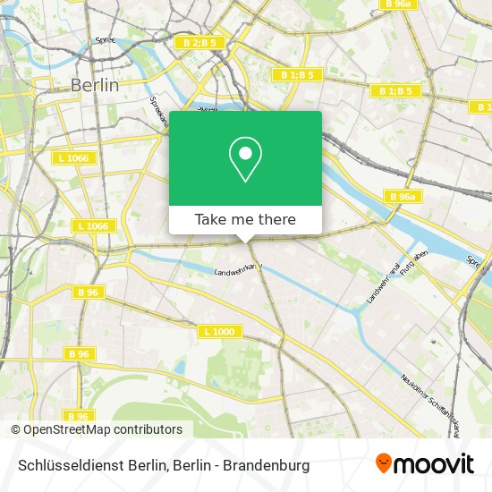 Карта Schlüsseldienst Berlin