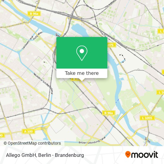 Allego GmbH map