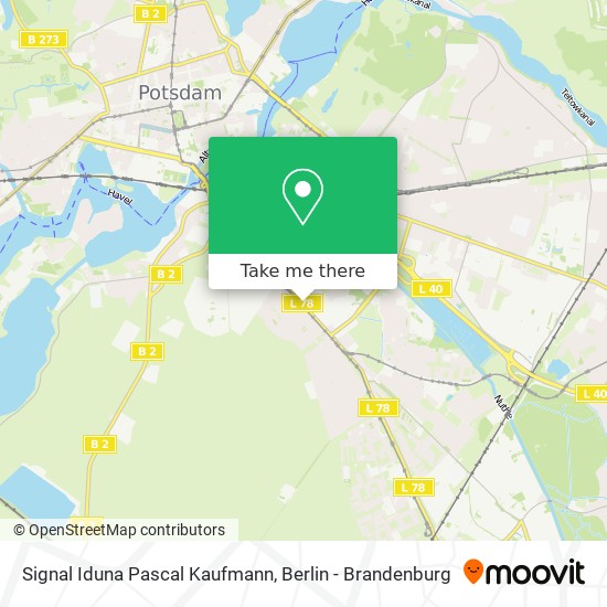 Signal Iduna Pascal Kaufmann map