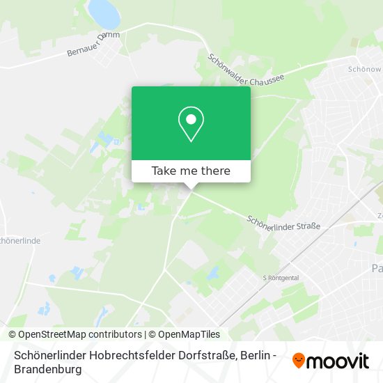 Schönerlinder Hobrechtsfelder Dorfstraße map